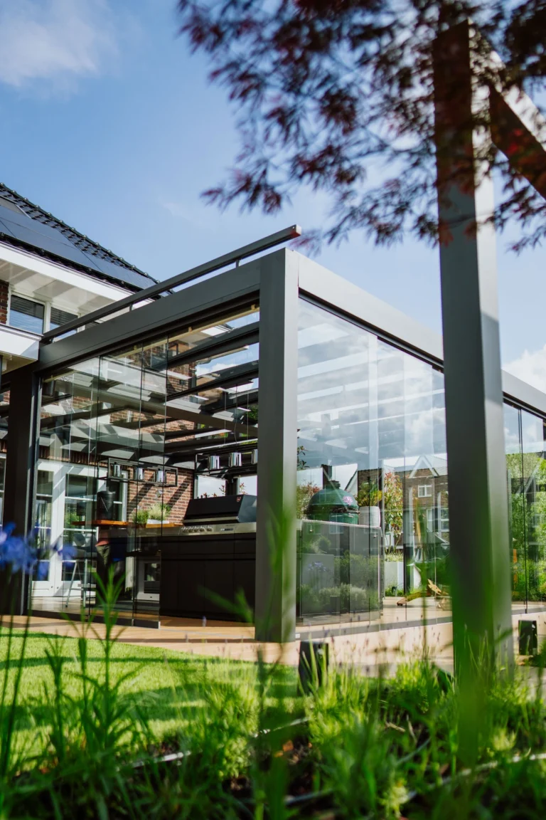 Cubistisch dak tuinkamer Pallazzo