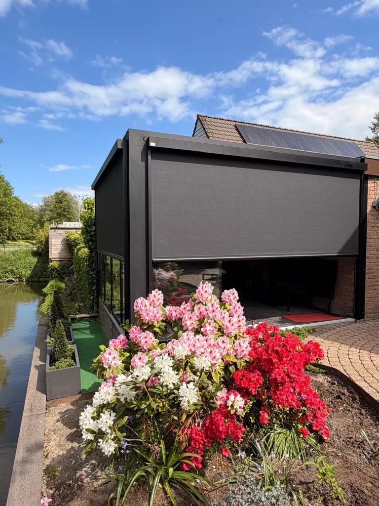 Tuinkamer in waterringen